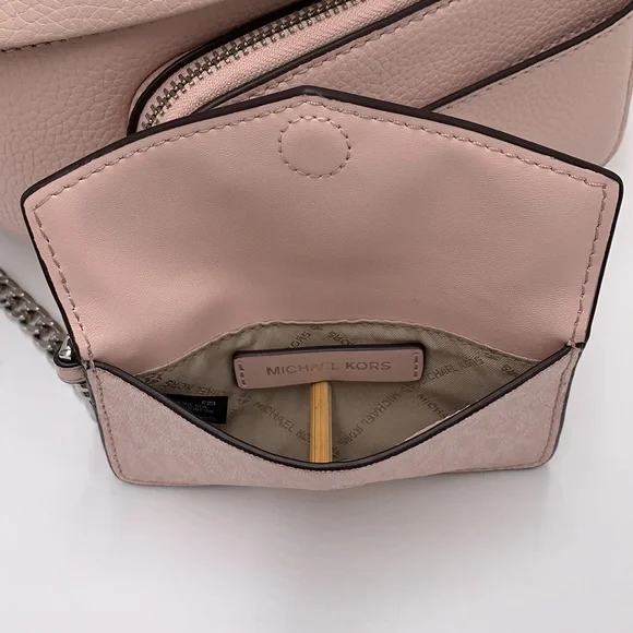 MICHAEL KORS 
Maisie Large Pebbled Leather 2-in-1 Waistpack Fannypack Crossbody - Picture 8 of 16